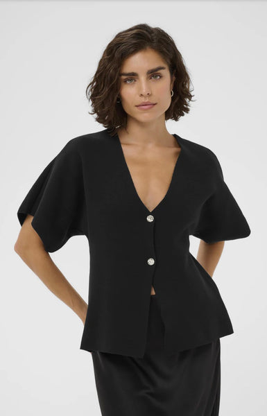 Jessica Cardigan - Black Deep