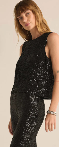 SLOANE SEQUIN TOP