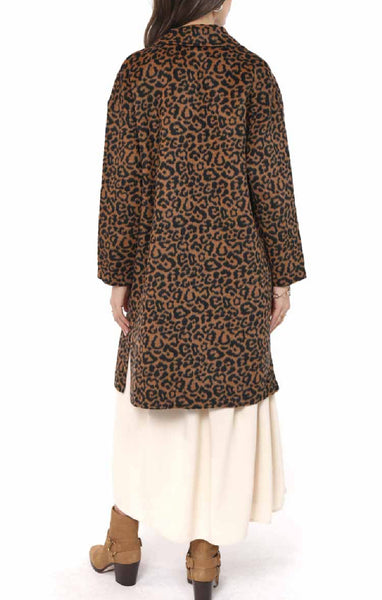 Animal Instinct Leopard Coat