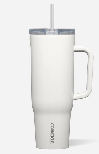 CRUISER INSULATED TUMBLER WITH HANDLE-OAT MILK 40oz