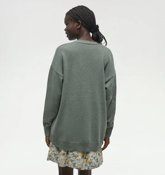 Prairies Cardigan - Agave Green Heather