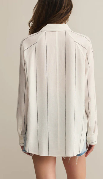 The Perfect Linen Top - White