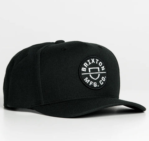 Crest Snapback - Black