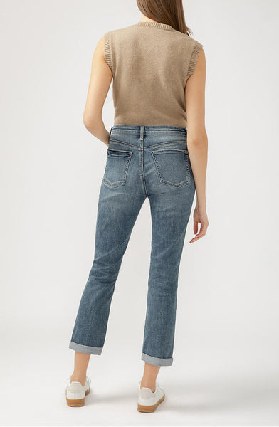 Beau Boyfriend Fit High Rise Slim Leg - Indigo