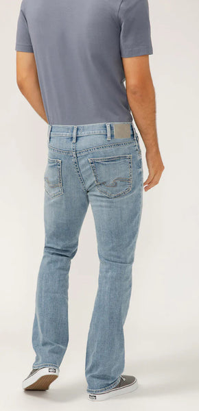 Jace Slim Fit Bootcut Jeans - Light Indigo