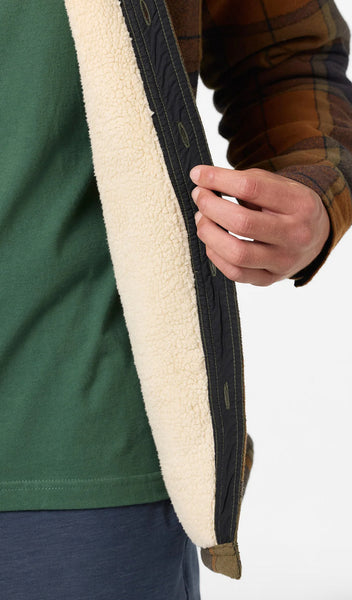 Redmond High Pile Lined Jacket - Daschund