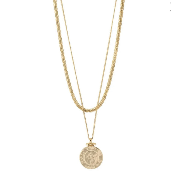 Nomad 2-in-1 Coin Necklace - Gold