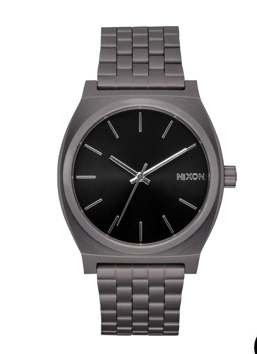 TIME TELLER - Gun Metal Black Sunray