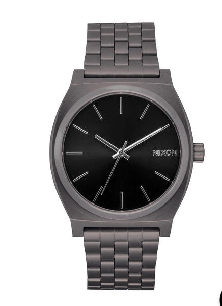 TIME TELLER - Gun Metal Black Sunray