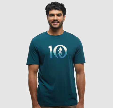 Cloudy Forest Ten T-Shirt -Jasper/Oasis