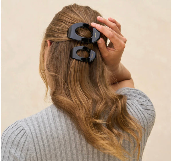 Flat Cloud Clip - Black - Small
