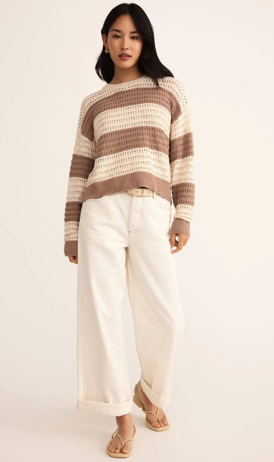 BONAPART SWEATER - Iced Coffee