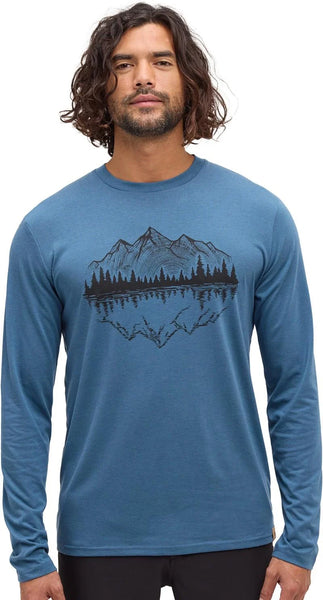 Mountain Portal Longsleeve - Blue Horizon/Meteorite Black
