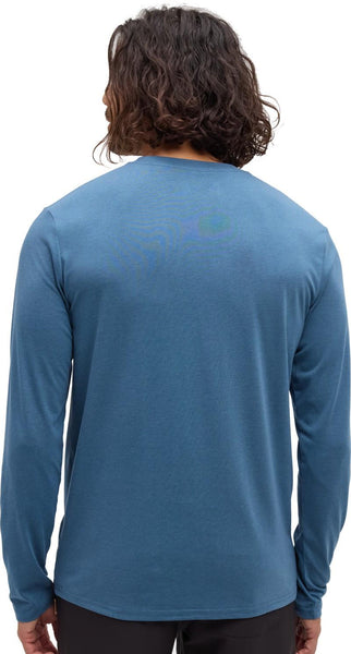 Mountain Portal Longsleeve - Blue Horizon/Meteorite Black