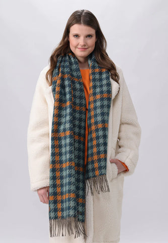 HOUNDSTOOTH CHECK CASHMINK® SCARF