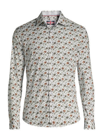 COTTON SPORT SHIRT - TAN