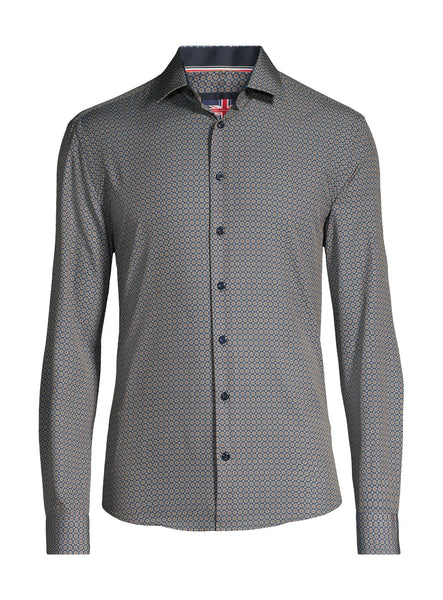 PERFORMANCE SPORT SHIRT - BROWN