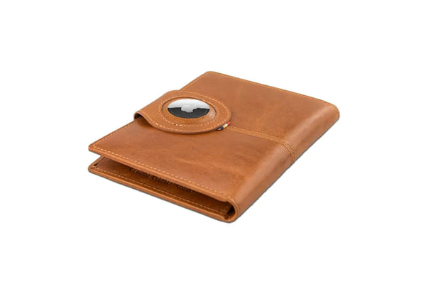 GARZINI PASSPORT HOLDER AIRTAG - ID WINDOW