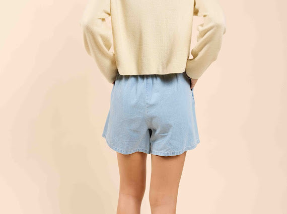 JADE KNIT/DENIM JACKET