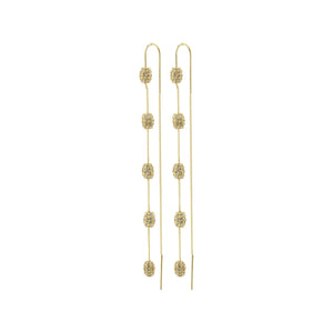 BLINK RECYCLED CHAIN EARRINGS- Gold