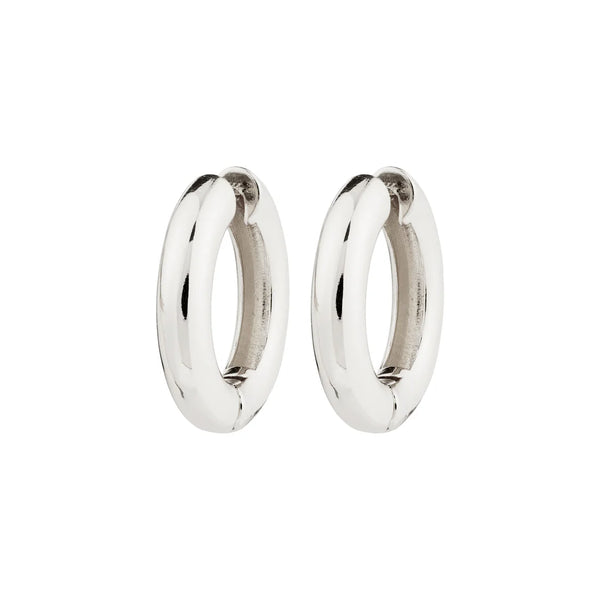 MARLO RECYCLED CHUNKY EARRINGS- Silver