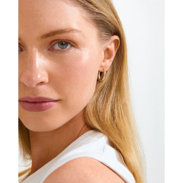 NOW Hoops - Gold Plated