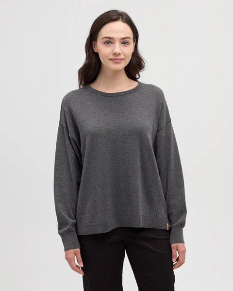 Holly Sweater - Dark Grey Heather