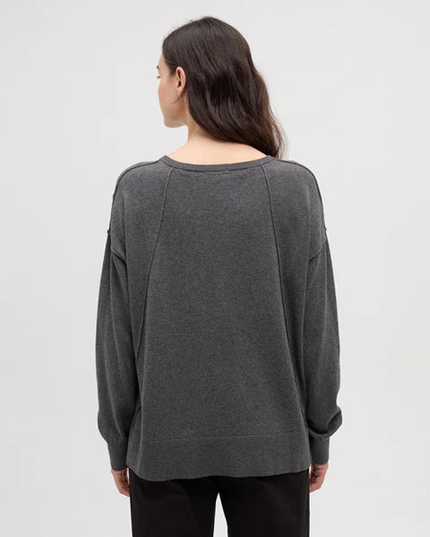 Holly Sweater - Dark Grey Heather