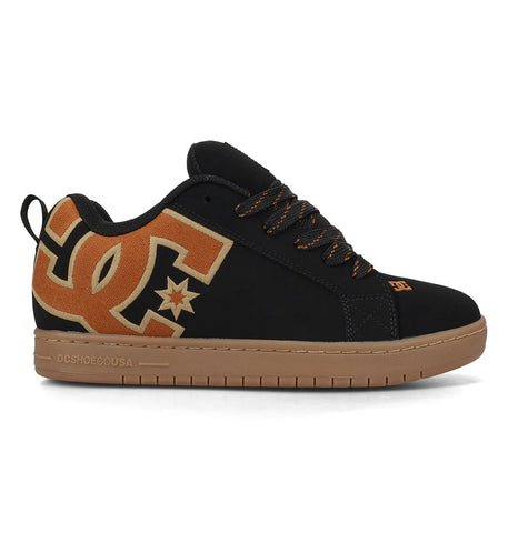 MEN'S COURT GRAFFIK SHOES- Black/Wheat