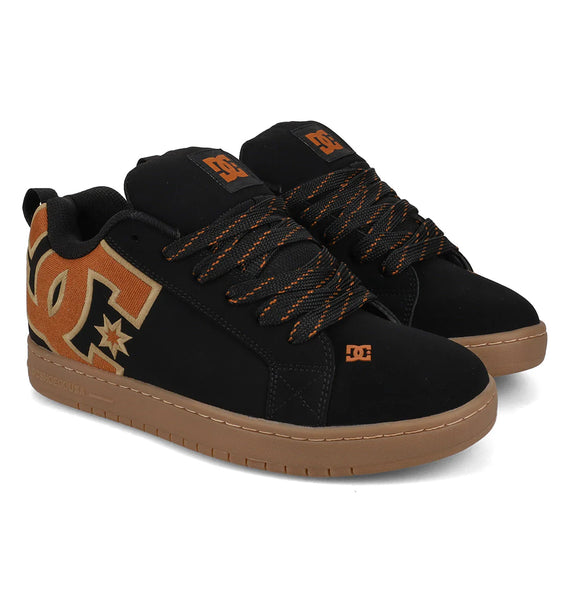 MEN'S COURT GRAFFIK SHOES- Black/Wheat