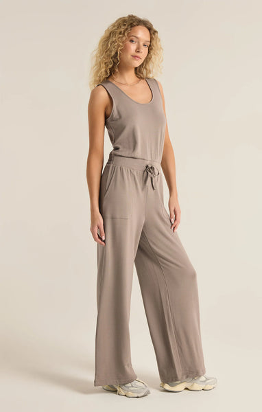LAYOVER JUMPSUIT - slate grey