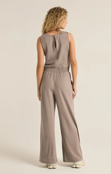 LAYOVER JUMPSUIT - slate grey