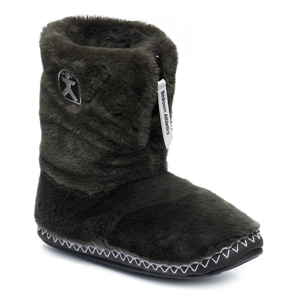 Marilyn Classic Faux Fur Boot Charcoal