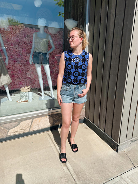 Jaycee Crochet Vest