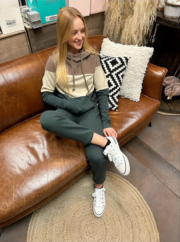 Treefleece Blocked BansheeHoodie