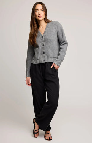 Mabel Cardigan- Heather Grey