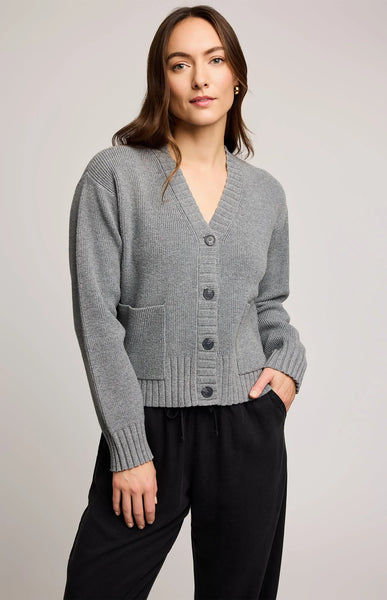 Mabel Cardigan- Heather Grey