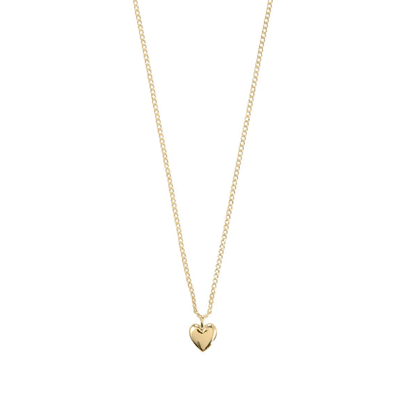 ALAIA TINY HEART PENDANT NECKLACE