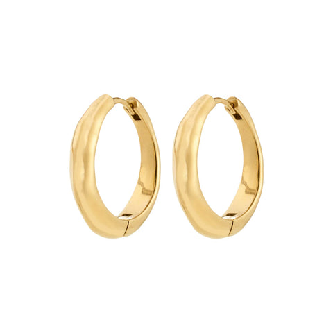 HARRISON WAVY HOOP EARRING