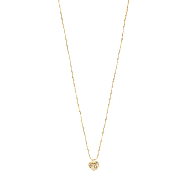 EMMETT CRYSTAL HEARTS NECKLACE