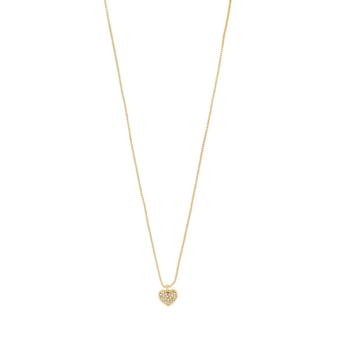EMMETT CRYSTAL HEARTS NECKLACE