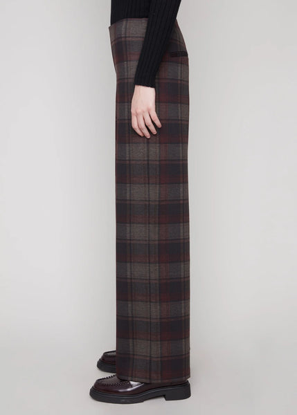 Marley - Printed Pull On Wide Leg Pant