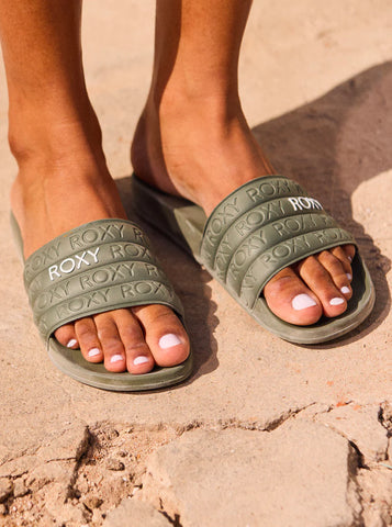 Slippy Water-Friendly Sandals- army green