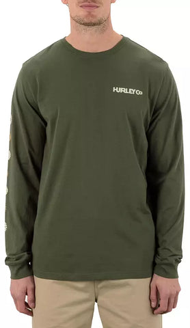 Solar Cycles Long Sleeve - Charcoal Fern