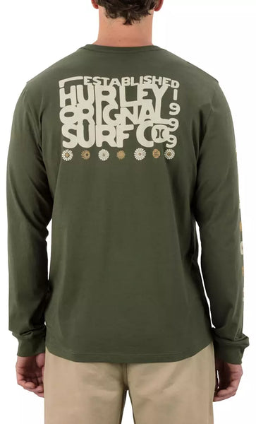 Solar Cycles Long Sleeve - Charcoal Fern