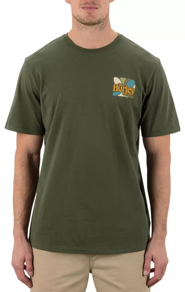 Vision Tee - Charcoal Fern