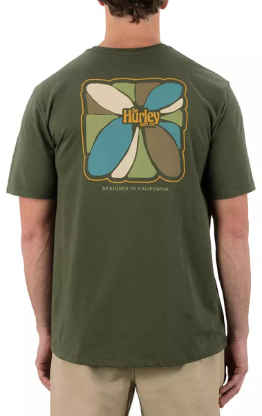 Vision Tee - Charcoal Fern