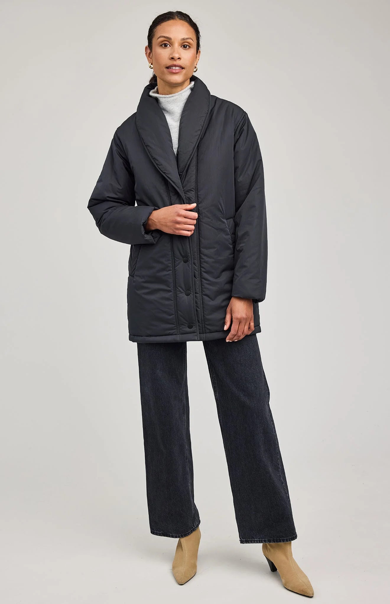 Davis Coat - Midnight