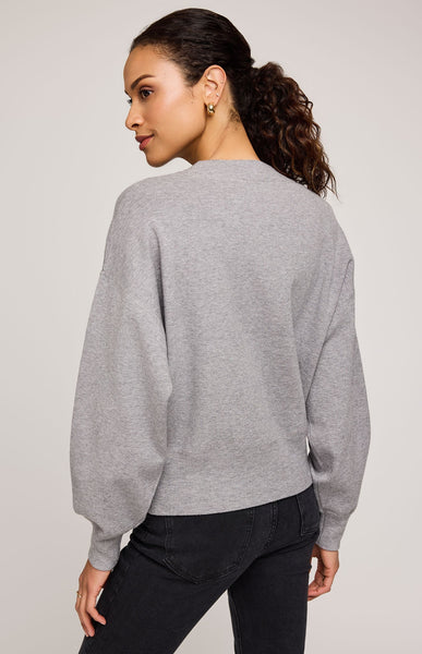 Alfie Crewneck Sweater - Heather Grey