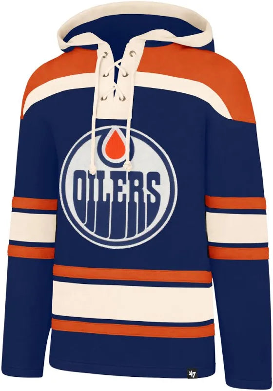 NHL LACER FLEECE HOODIE - Edmonton Oilers